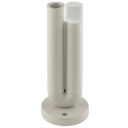 Brilliant - LED ściemnialna ładowalna dotykowa lampa stołowa zewnętrzna SAYU LED/2,5W/5V 2700K 2600 mAh IP44 szara