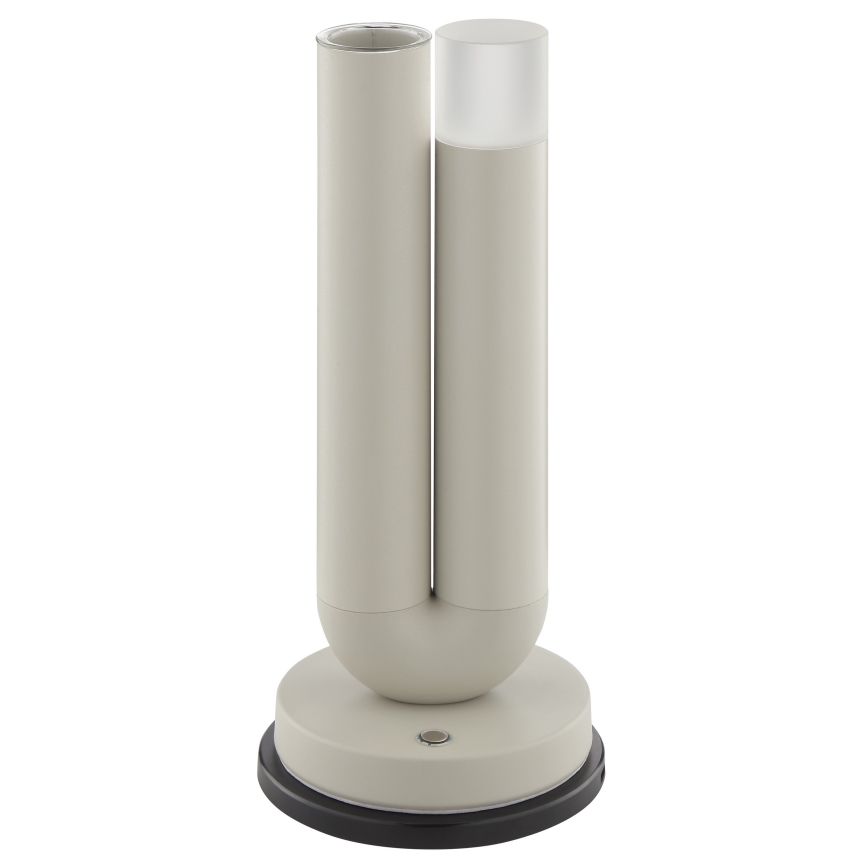 Brilliant - LED ściemnialna ładowalna dotykowa lampa stołowa zewnętrzna SAYU LED/2,5W/5V 2700K 2600 mAh IP44 szara