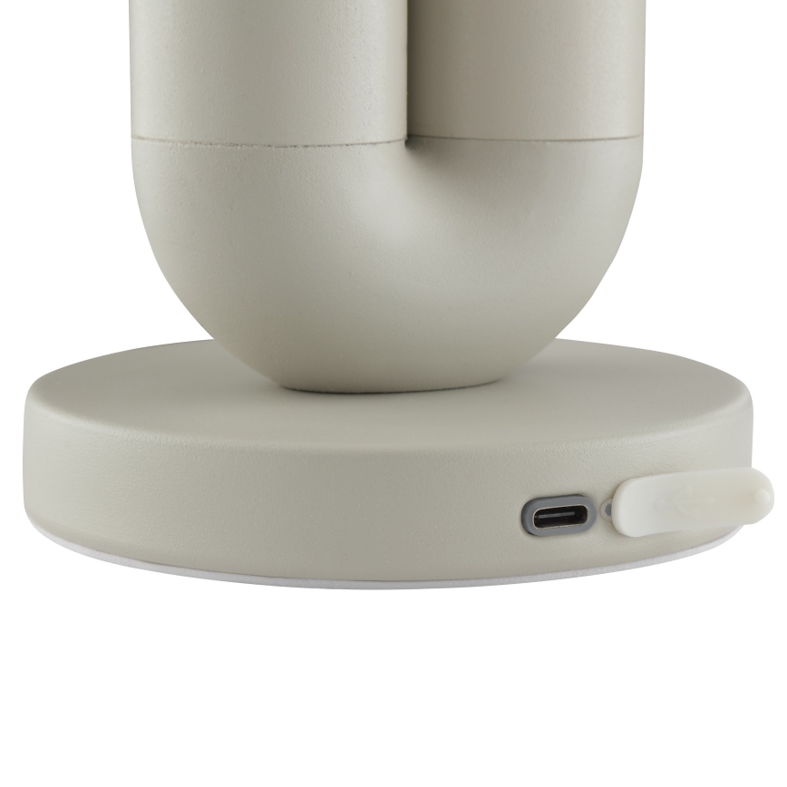 Brilliant - LED ściemnialna ładowalna dotykowa lampa stołowa zewnętrzna SAYU LED/2,5W/5V 2700K 2600 mAh IP44 szara