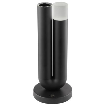 Brilliant - Ściemnialna ładowalna dotykowa zewnętrzna lampa stołowa SAYU LED/2,5W/5V 2700K 2600 mAh IP44 czarna