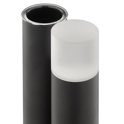 Brilliant - Ściemnialna ładowalna dotykowa zewnętrzna lampa stołowa SAYU LED/2,5W/5V 2700K 2600 mAh IP44 czarna
