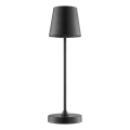 Brilliant - LED ściemnialna ładowalna dotykowa zewnętrzna lampa stołowa ELORA LED/2,5W/5V 2700K 2600 mAh IP44 czarna