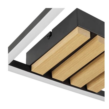 Brilliant - LED ściemnialna lampa sufitowa CALMA LED/15W/230V czarna