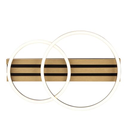 Brilliant - LED ściemnialna lampa sufitowa CALMA LED/21W/230V czarna