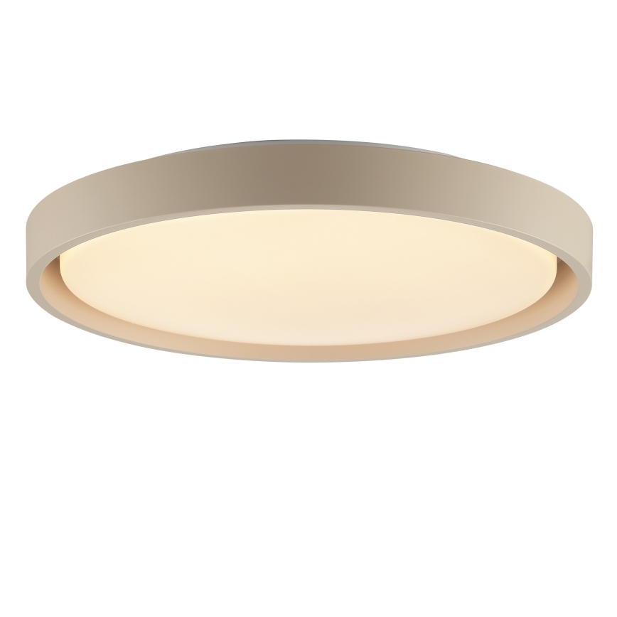 Brilliant - Ściemnialna lampa sufitowa LED SANOZ LED/24W/230V 3000-6500K śr. 41 cm beżowa + pilot zdalnego sterowania