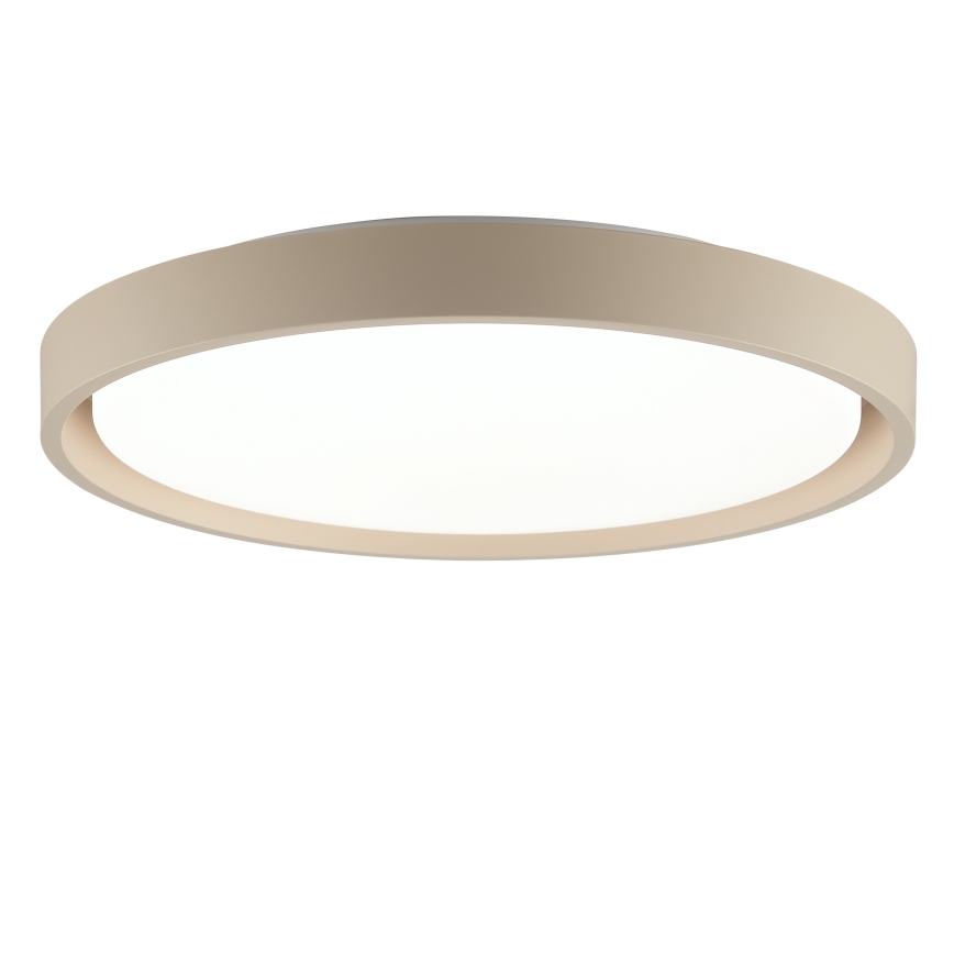 Brilliant - Ściemnialna lampa sufitowa LED SANOZ LED/24W/230V 3000-6500K śr. 41 cm beżowa + pilot zdalnego sterowania