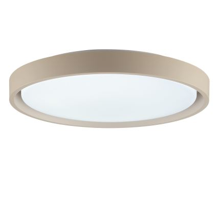 Brilliant - Ściemnialna lampa sufitowa LED SANOZ LED/24W/230V 3000-6500K śr. 41 cm beżowa + pilot zdalnego sterowania