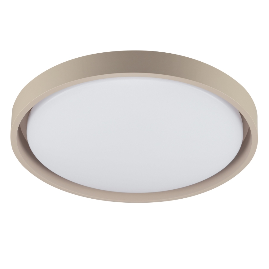 Brilliant - Ściemnialna lampa sufitowa LED SANOZ LED/24W/230V 3000-6500K śr. 41 cm beżowa + pilot zdalnego sterowania