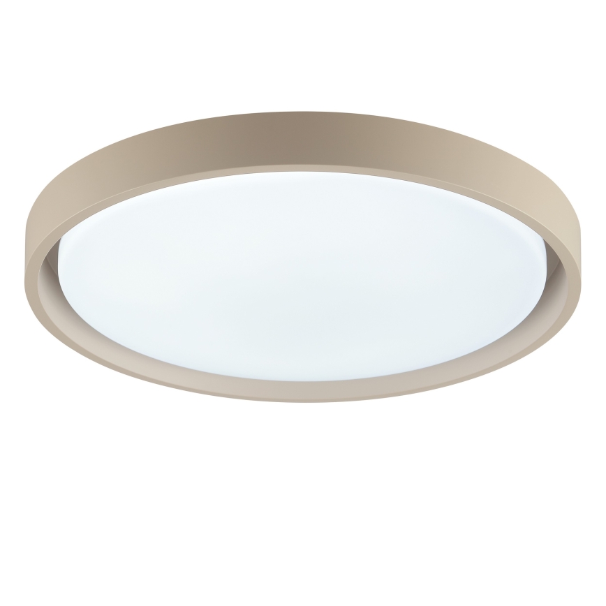 Brilliant - Ściemnialna lampa sufitowa LED SANOZ LED/24W/230V 3000-6500K śr. 41 cm beżowa + pilot zdalnego sterowania