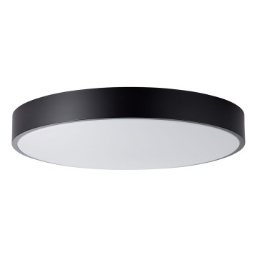 Brilliant - LED Ściemnialna lampa sufitowa SLIMLINE LED/60W/230V 3000-6500K średnica 49 cm czarna + pilot zdalnego sterowania