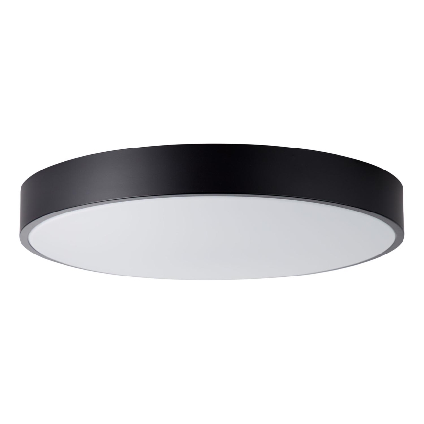 Brilliant - LED Ściemnialna lampa sufitowa SLIMLINE LED/60W/230V 3000-6500K średnica 49 cm czarna + pilot zdalnego sterowania