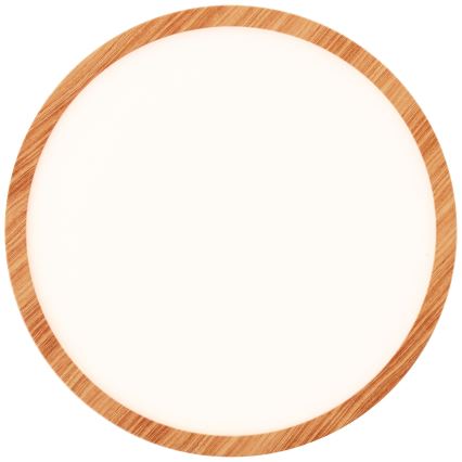 Brilliant - Ściemnialna oprawa sufitowa LED TUCO LED/20W/230V śr. 29,5 cm biała/beżowa