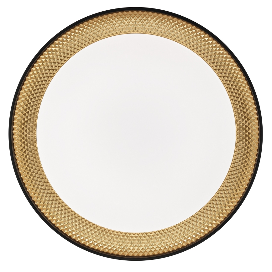 Brilliant - ściemnialna oprawa sufitowa LED WALDO LED/36W/230V 3000-6500K śr. 48,5 cm czarny/złoty + pilot zdalnego sterowania