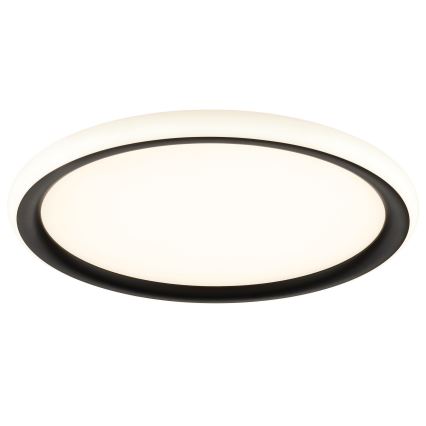 Brilliant - LED Ściemnialny plafon CARLOZ LED/16W/230V śr. 30 cm biały/czarny