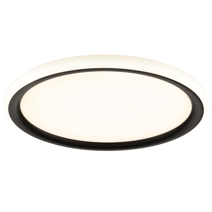 Brilliant - LED Ściemnialny plafon CARLOZ LED/16W/230V śr. 30 cm biały/czarny