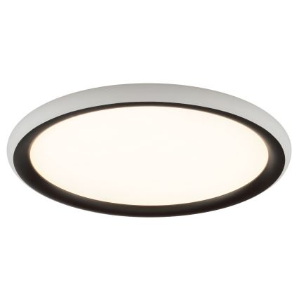 Brilliant - LED Ściemnialny plafon CARLOZ LED/16W/230V śr. 30 cm biały/czarny