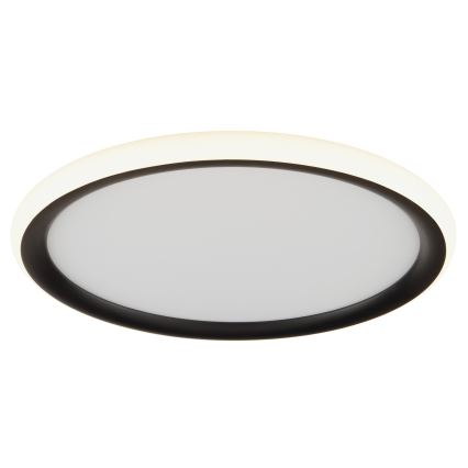Brilliant - LED Ściemnialny plafon CARLOZ LED/16W/230V śr. 30 cm biały/czarny