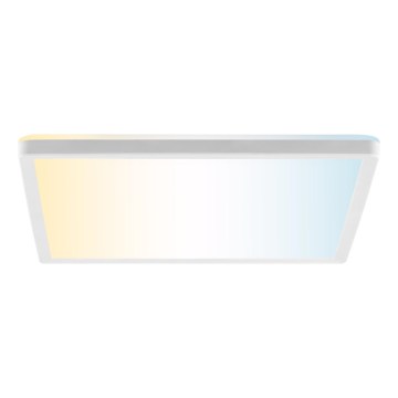 Brilliant - LED Ściemnialna oprawa sufitowa LUMARO LED/18W/230V 3000-6500K 29,3x29,3 cm biała + zdalne sterowanie