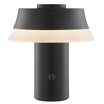 Brilliant - Dotykowa, ściemniana, ładowalna lampa stołowa KINICH LED/2,5W/5V 2700K 2600 mAh czarna