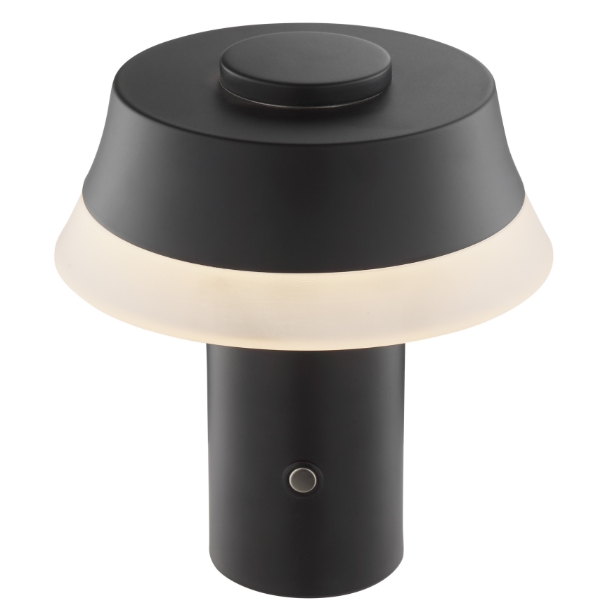Brilliant - Dotykowa, ściemniana, ładowalna lampa stołowa KINICH LED/2,5W/5V 2700K 2600 mAh czarna