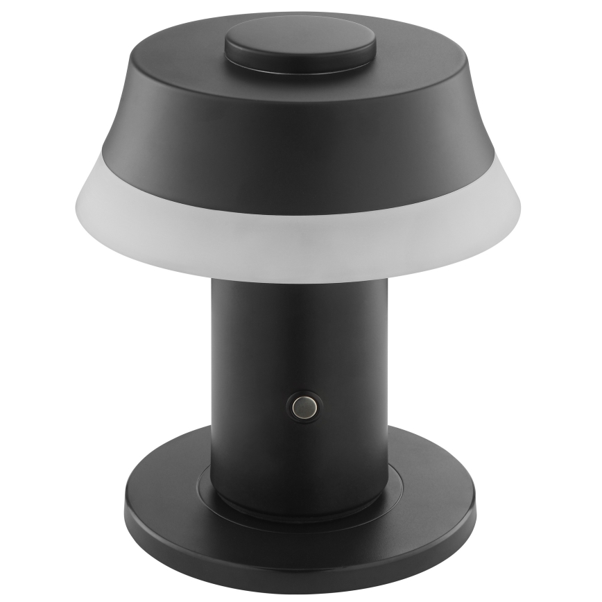 Brilliant - Dotykowa, ściemniana, ładowalna lampa stołowa KINICH LED/2,5W/5V 2700K 2600 mAh czarna