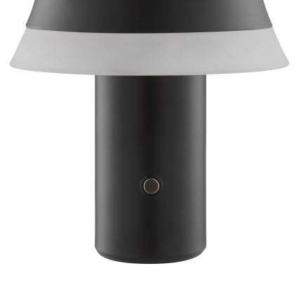 Brilliant - Dotykowa, ściemniana, ładowalna lampa stołowa KINICH LED/2,5W/5V 2700K 2600 mAh czarna