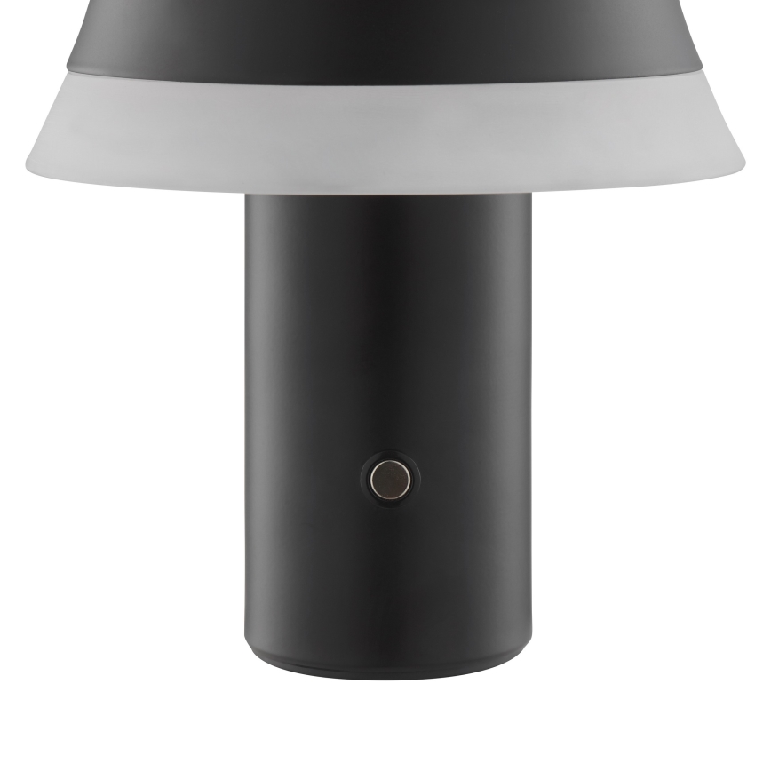 Brilliant - Dotykowa, ściemniana, ładowalna lampa stołowa KINICH LED/2,5W/5V 2700K 2600 mAh czarna