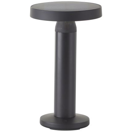 Brilliant - LED Solarna ściemnialna dotykowa lampa MAGUA LED/2W/3,7V 2000 mAh IP44 czarny