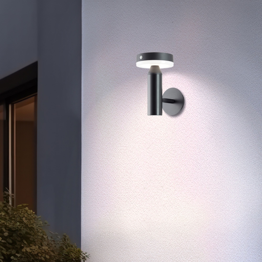 Brilliant - LED solarny kinkiet z czujnikiem MAGUA LED/4W/3,7V 2000 mAh IP44