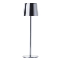 Brilliant - LED zewnętrzna lampa dotykowa ściemnialna XAANA LED/4W/5V 3000/4000/6500K 2600 mAh IP44 chrom błyszczący