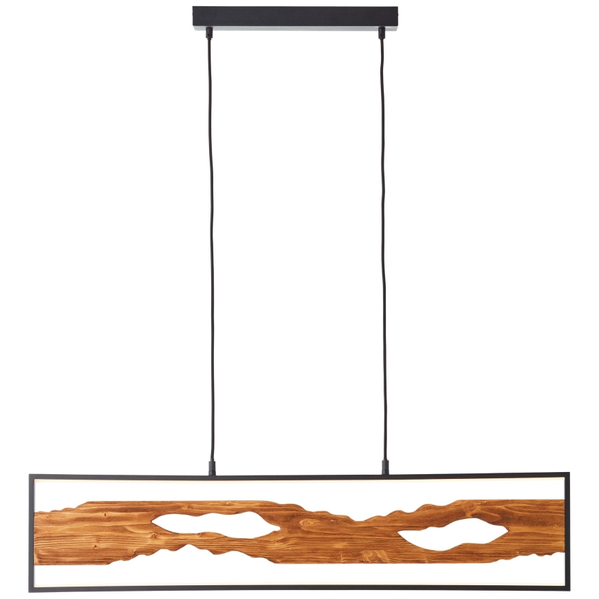 Brilliant - LED Żyrandol na lince CHAUMONT LED/20W/230V sosna - FSC certyfikowano