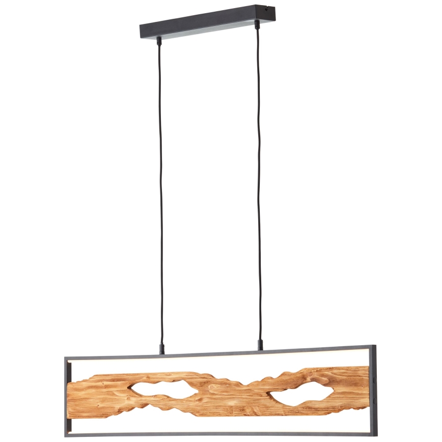 Brilliant - LED Żyrandol na lince CHAUMONT LED/20W/230V sosna - FSC certyfikowano