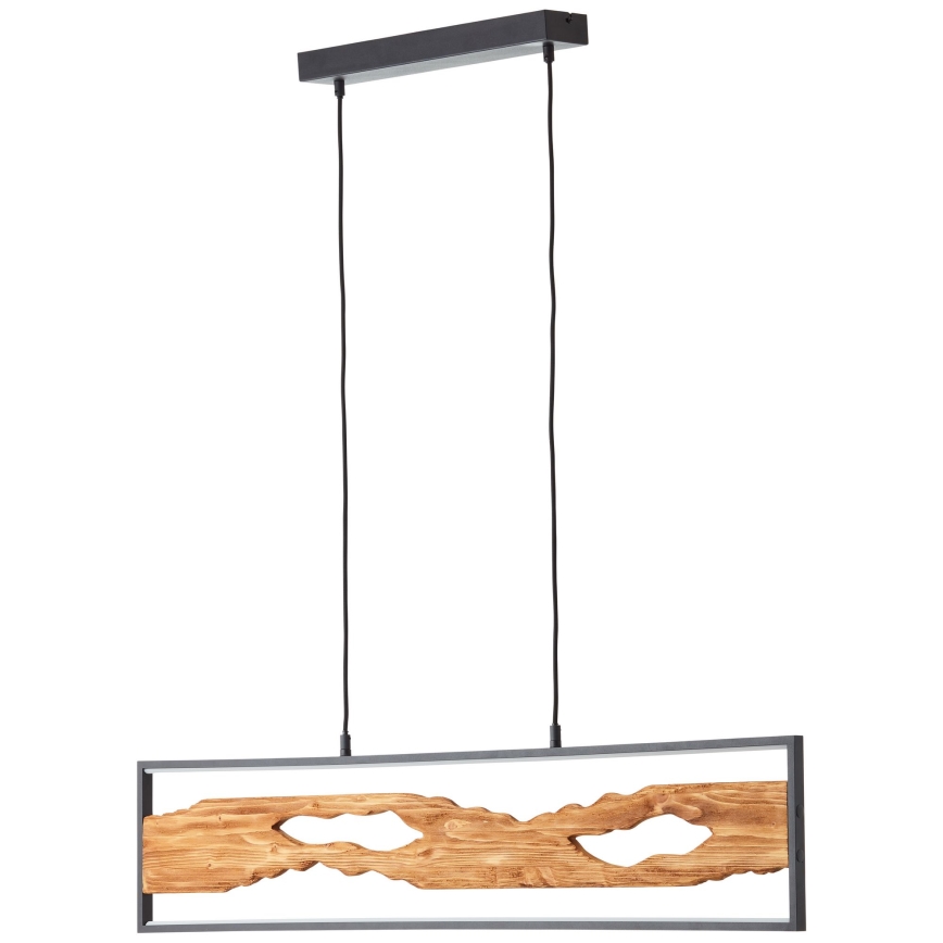 Brilliant - LED Żyrandol na lince CHAUMONT LED/20W/230V sosna - FSC certyfikowano