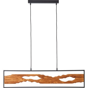 Brilliant - LED Żyrandol na lince CHAUMONT LED/20W/230V sosna - FSC certyfikowano