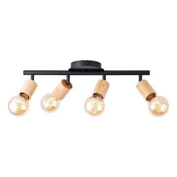 Brilliant - Oprawa punktowa 4xE27/28W/230V bambus