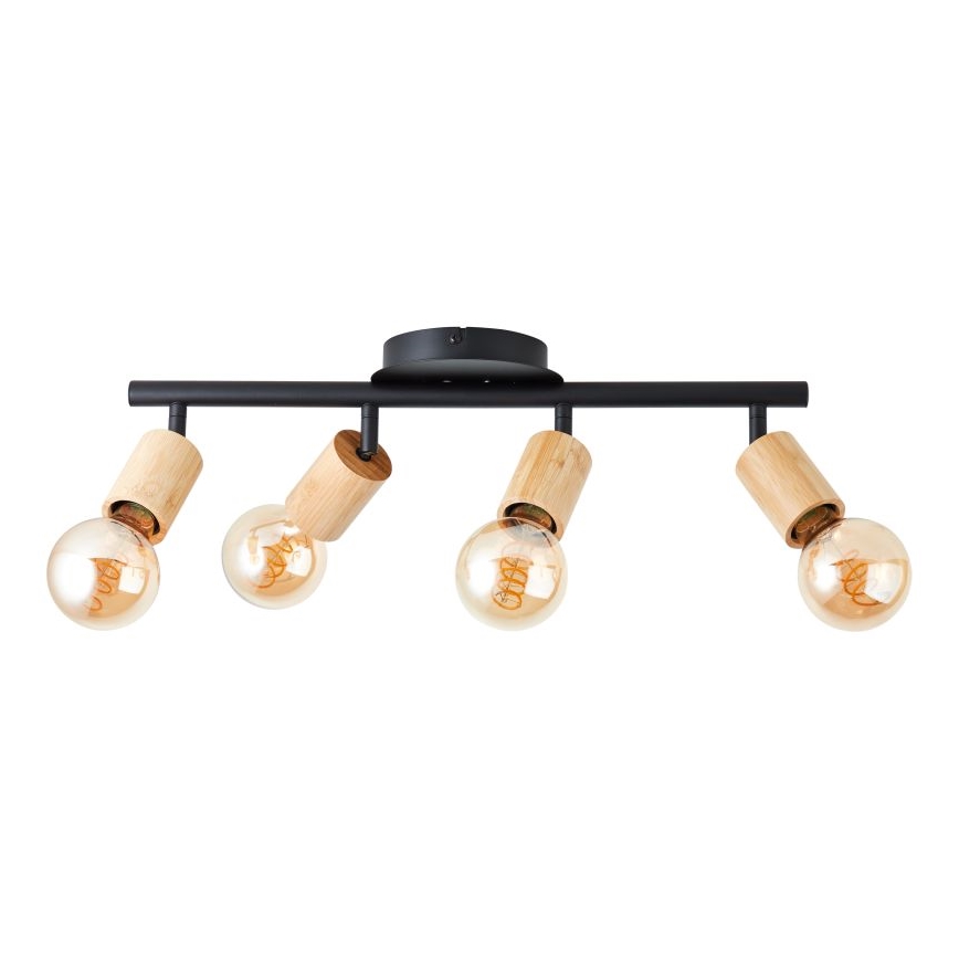 Brilliant - Oprawa punktowa 4xE27/28W/230V bambus