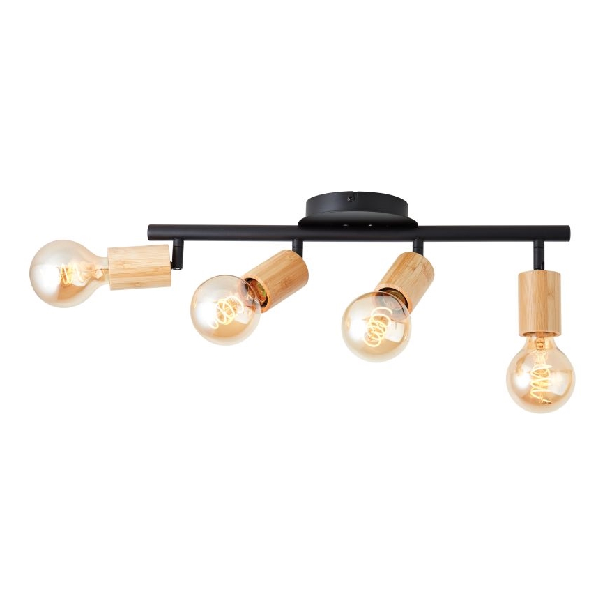 Brilliant - Oprawa punktowa 4xE27/28W/230V bambus