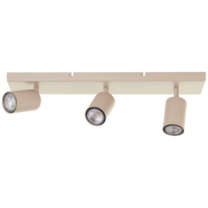 Brilliant - Oprawa punktowa LED JELLO 3xGU10/5W/230V beżowa