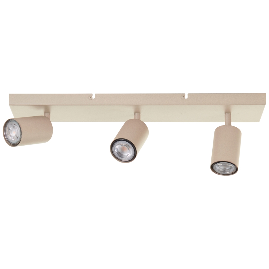 Brilliant - Oprawa punktowa LED JELLO 3xGU10/5W/230V beżowa