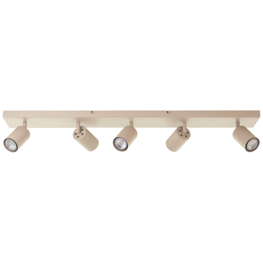 Brilliant - Oprawa punktowa LED JELLO 5xGU10/5W/230V beżowa