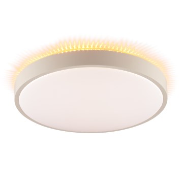 Brilliant - Oprawa sufitowa LED SOLISTRA 24W/230V śr. 44,5 cm beżowa