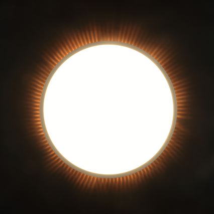 Brilliant - Oprawa sufitowa LED SOLISTRA 24W/230V śr. 44,5 cm beżowa