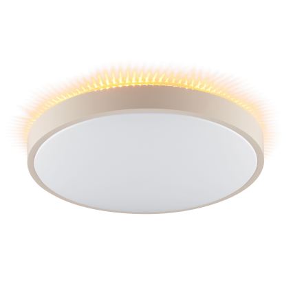 Brilliant - Oprawa sufitowa LED SOLISTRA 24W/230V śr. 44,5 cm beżowa