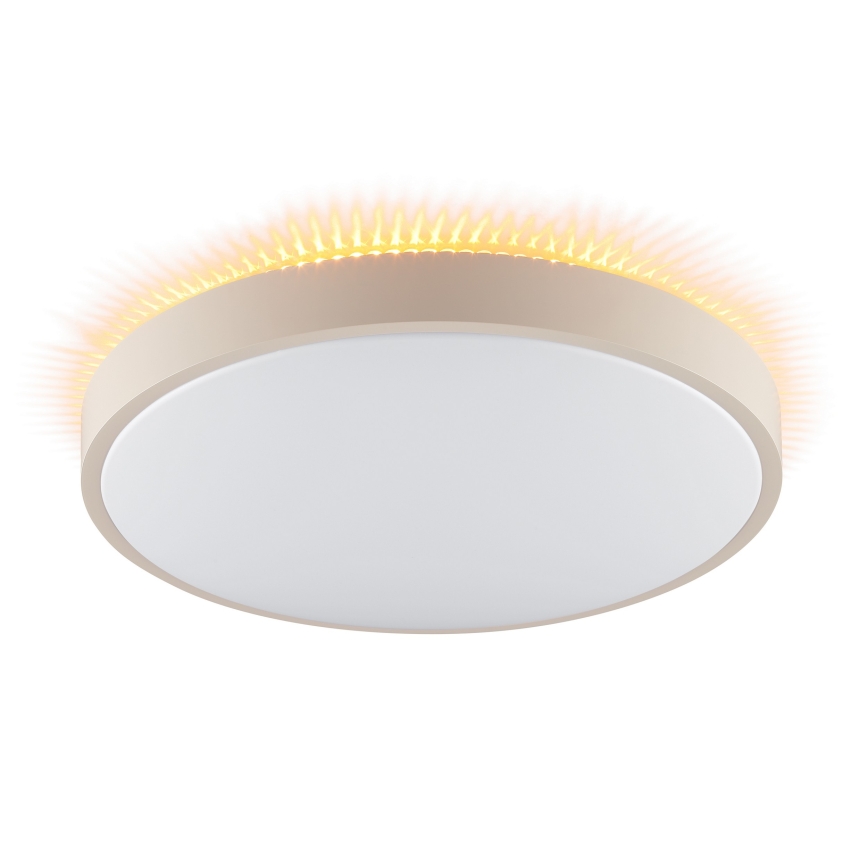 Brilliant - Oprawa sufitowa LED SOLISTRA 24W/230V śr. 44,5 cm beżowa
