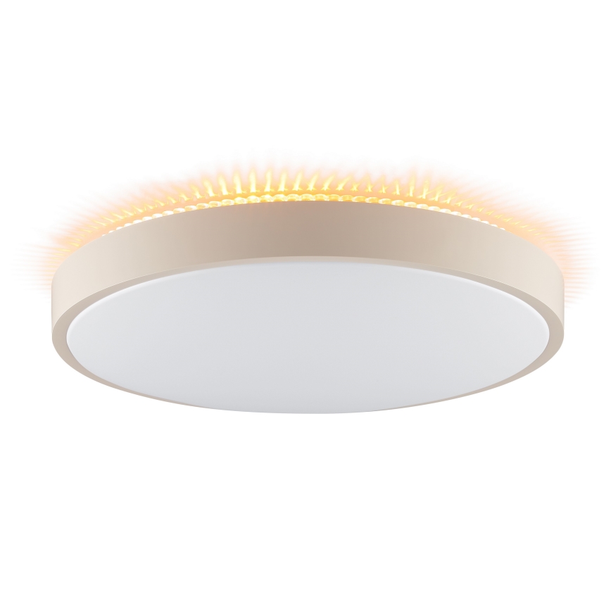 Brilliant - Oprawa sufitowa LED SOLISTRA 24W/230V śr. 44,5 cm beżowa