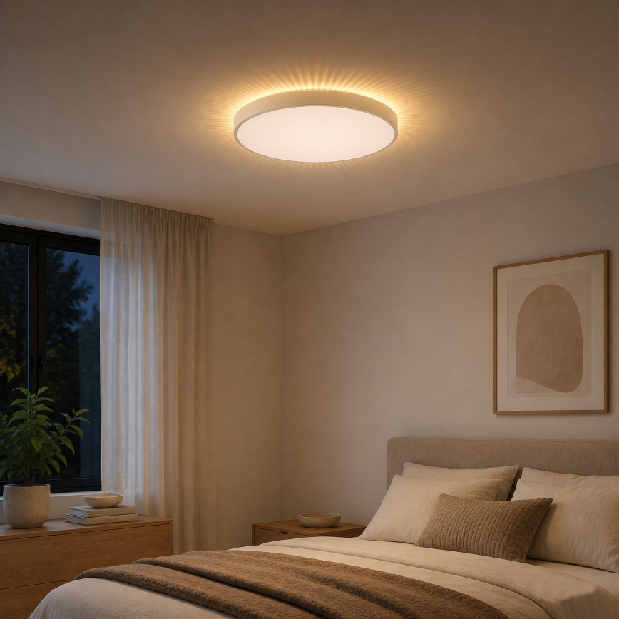Brilliant - oprawa sufitowa LED SOLISTRA LED/36W/230V Ø 54 cm biała