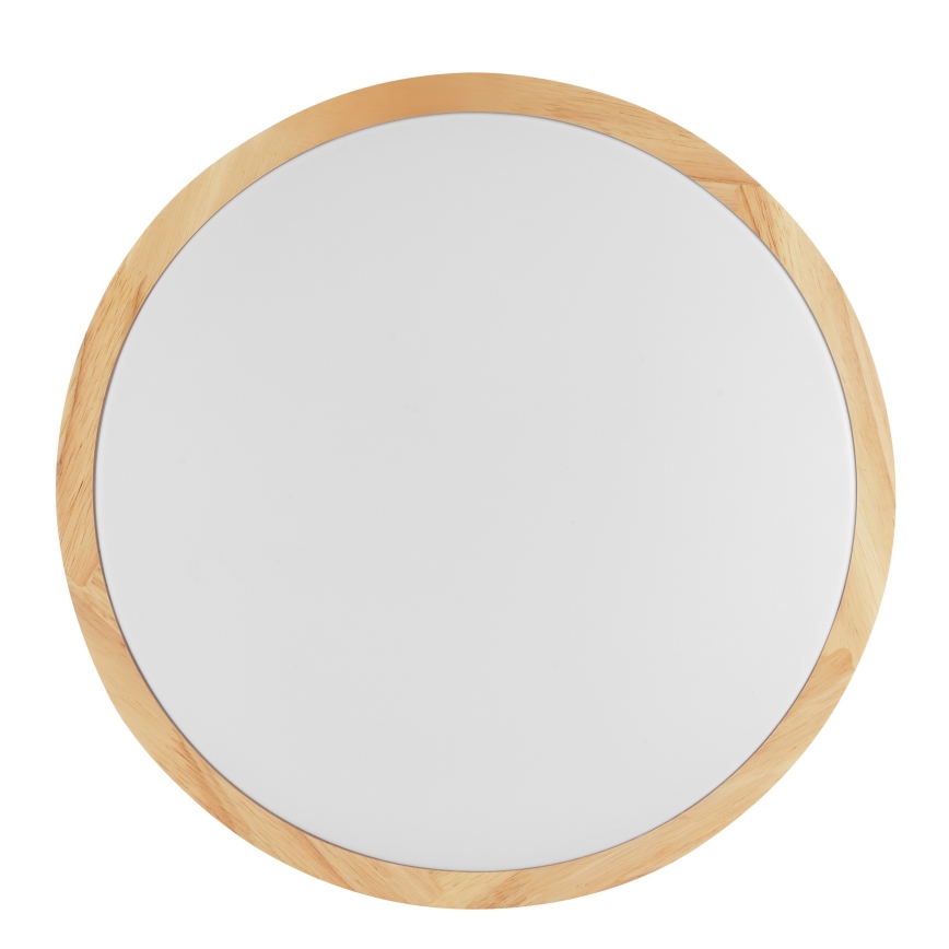 Brilliant - Lampa sufitowa LED do łazienki MOREEN LED/18W/230V 2700/4000/6500K śr. 34 cm IP44 drewno kauczukowe