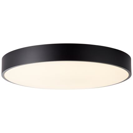 Brilliant - LED Ściemnialna lampa sufitowa SLIMLINE LED/60W/230V 3000-6500K średnica 49 cm czarna + pilot zdalnego sterowania