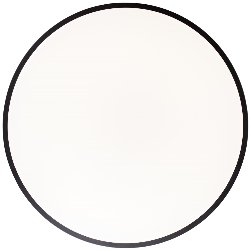 Brilliant - LED Ściemnialna lampa sufitowa SLIMLINE LED/60W/230V 3000-6500K średnica 49 cm czarna + pilot zdalnego sterowania