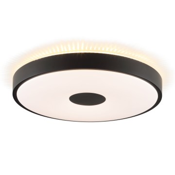 Brilliant - Plafon LED TAVIS LED/24W/230V Ø 44,5 cm czarny